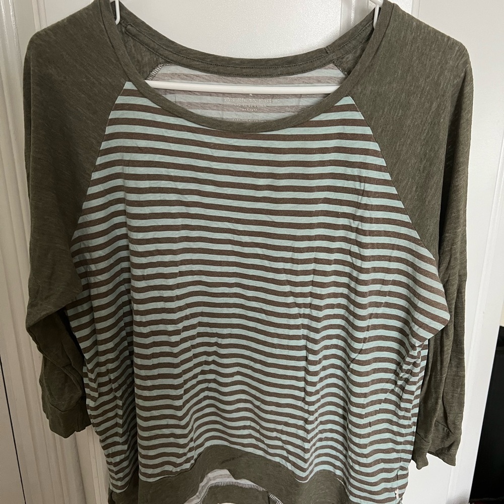 Three quarter length sleeve, Womens shirt